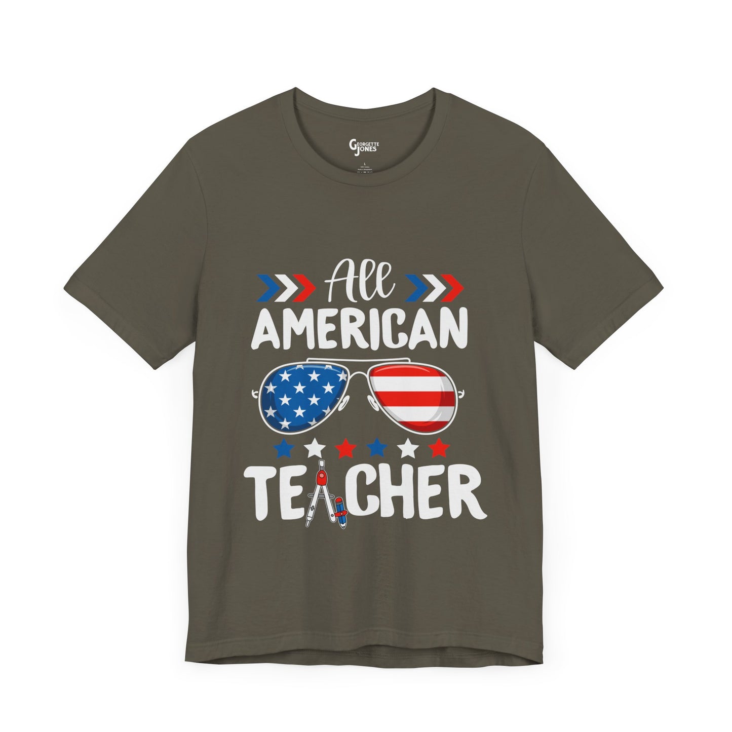 All American Teacher - Unisex T-Shirt
