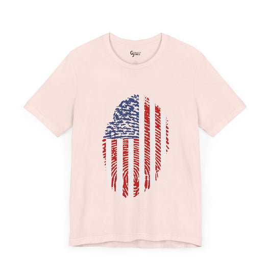 Thumbprint Flag - Unisex T-Shirt