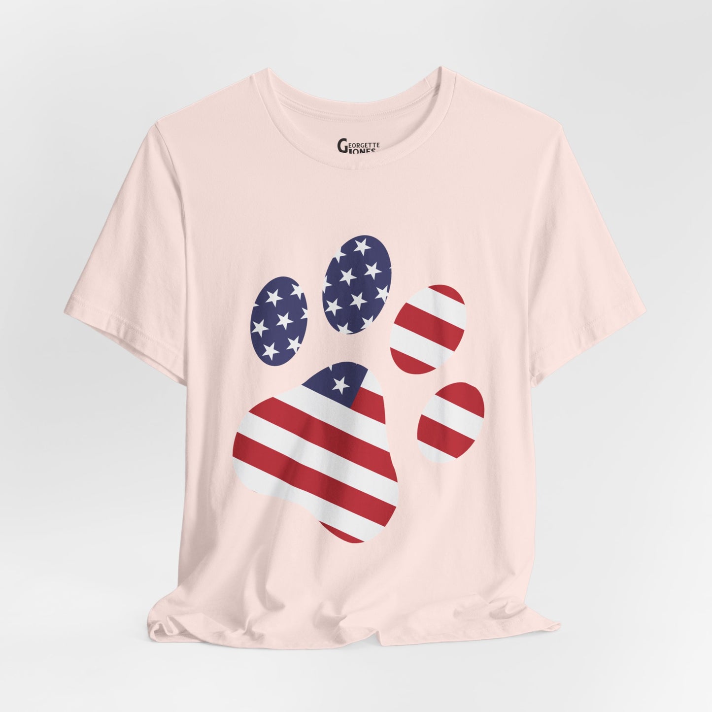 Paw Print Flag - Unisex T-Shirt