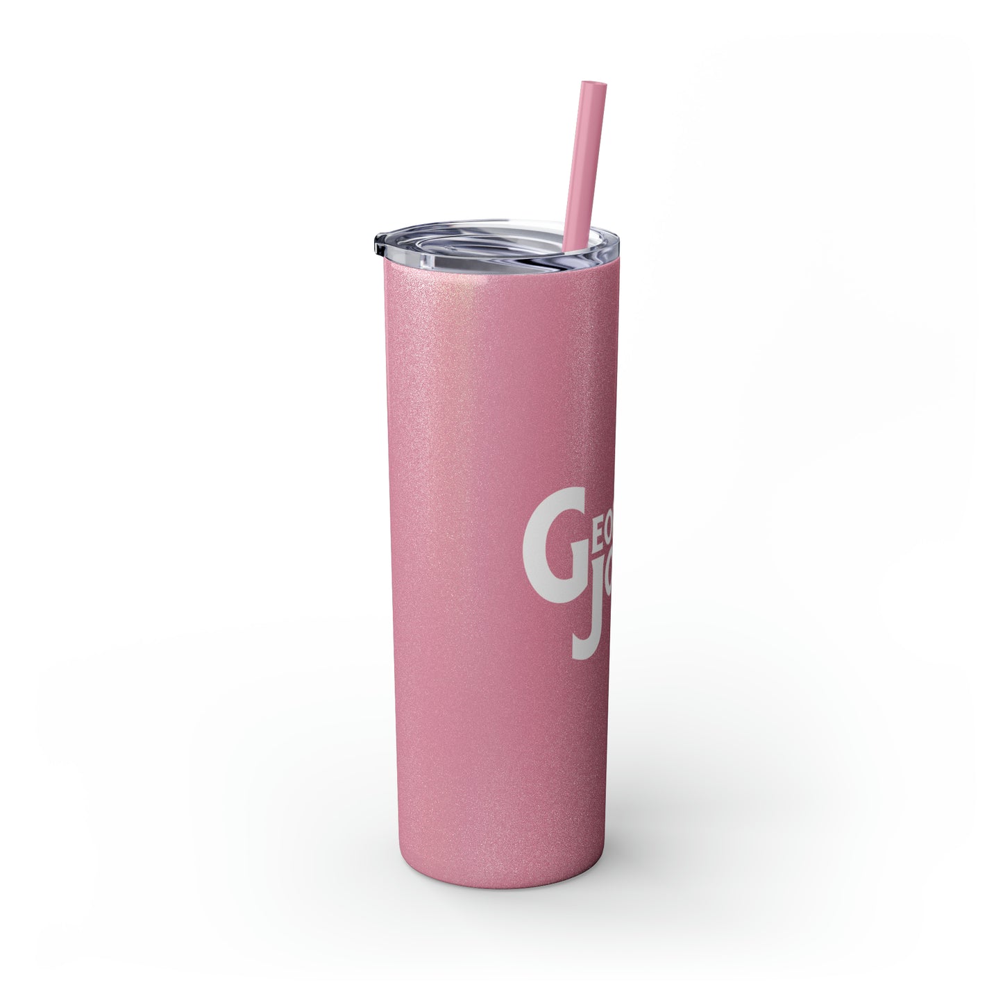Georgette Jones Skinny Tumbler with Straw, 20oz