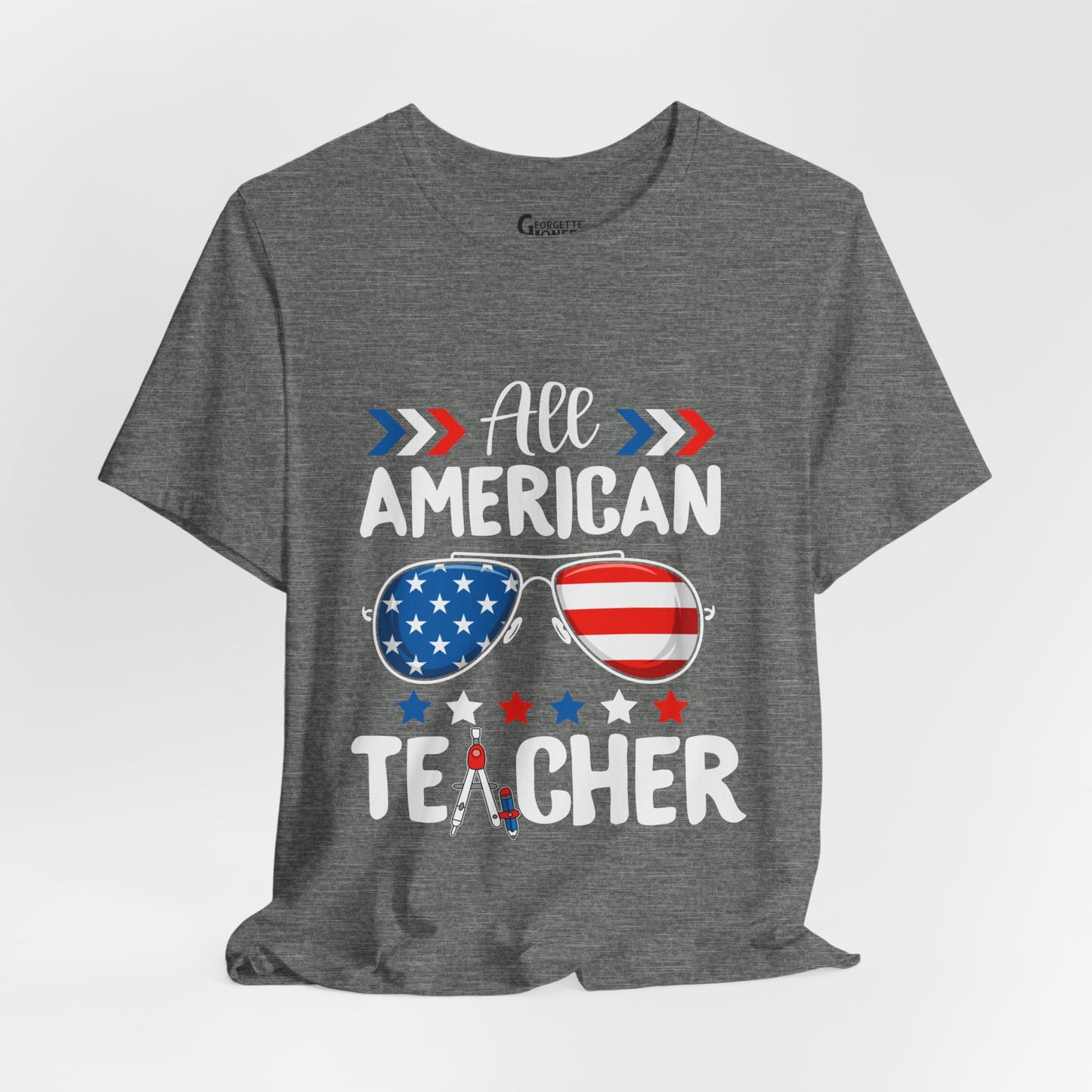 All American Teacher - Unisex T-Shirt