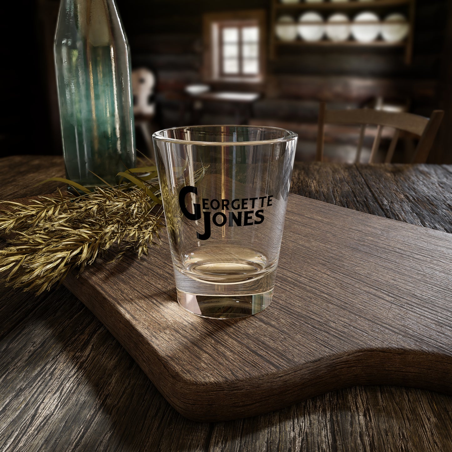 Georgette Jones Shot Glass, 1.5oz