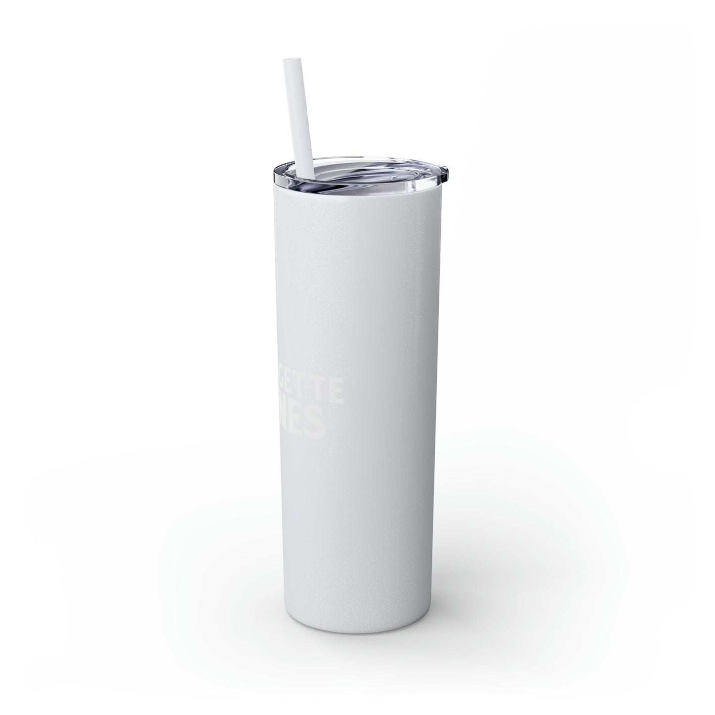 Georgette Jones Skinny Tumbler with Straw, 20oz