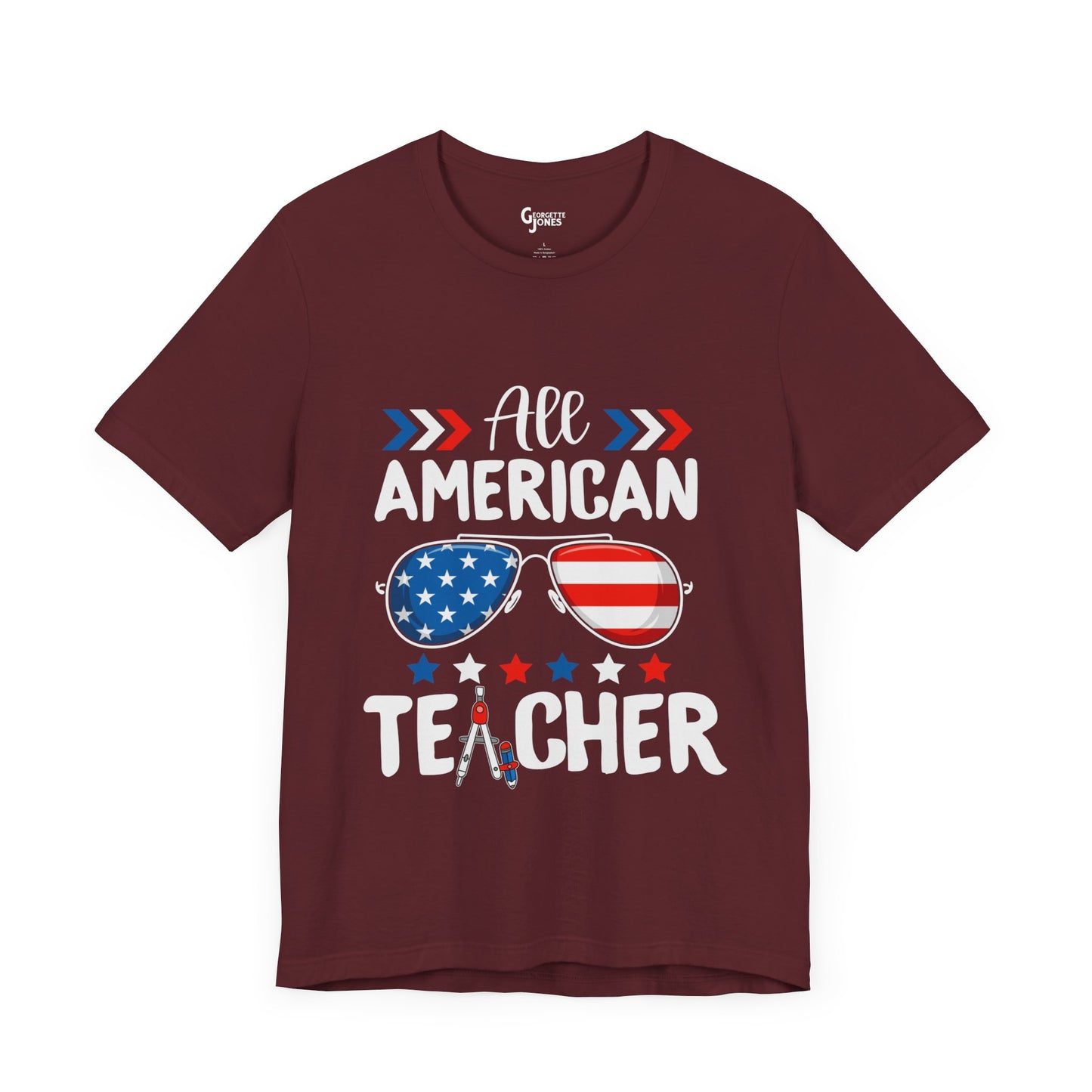 All American Teacher - Unisex T-Shirt