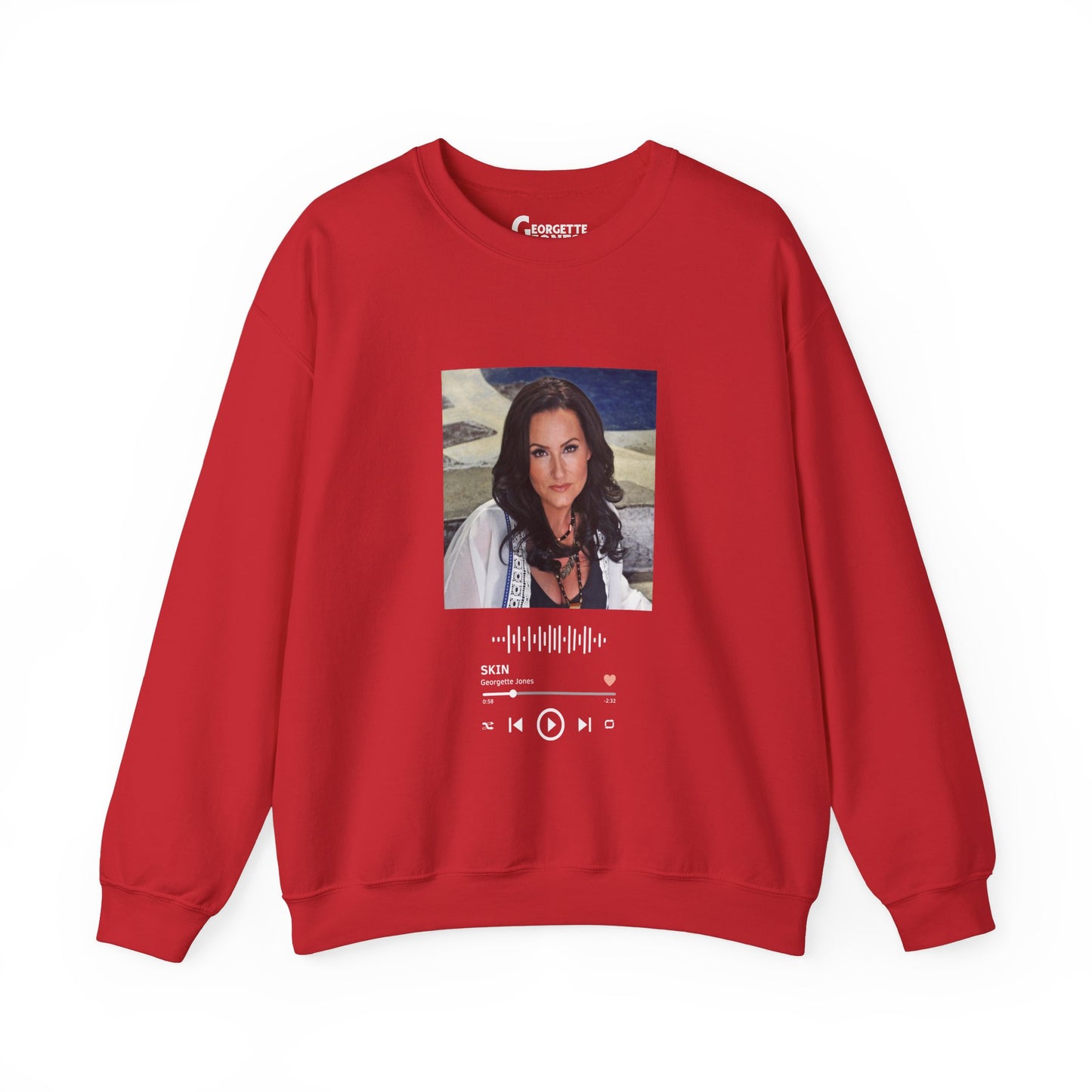 Georgette Jones "SKIN" Unisex Sweatshirt