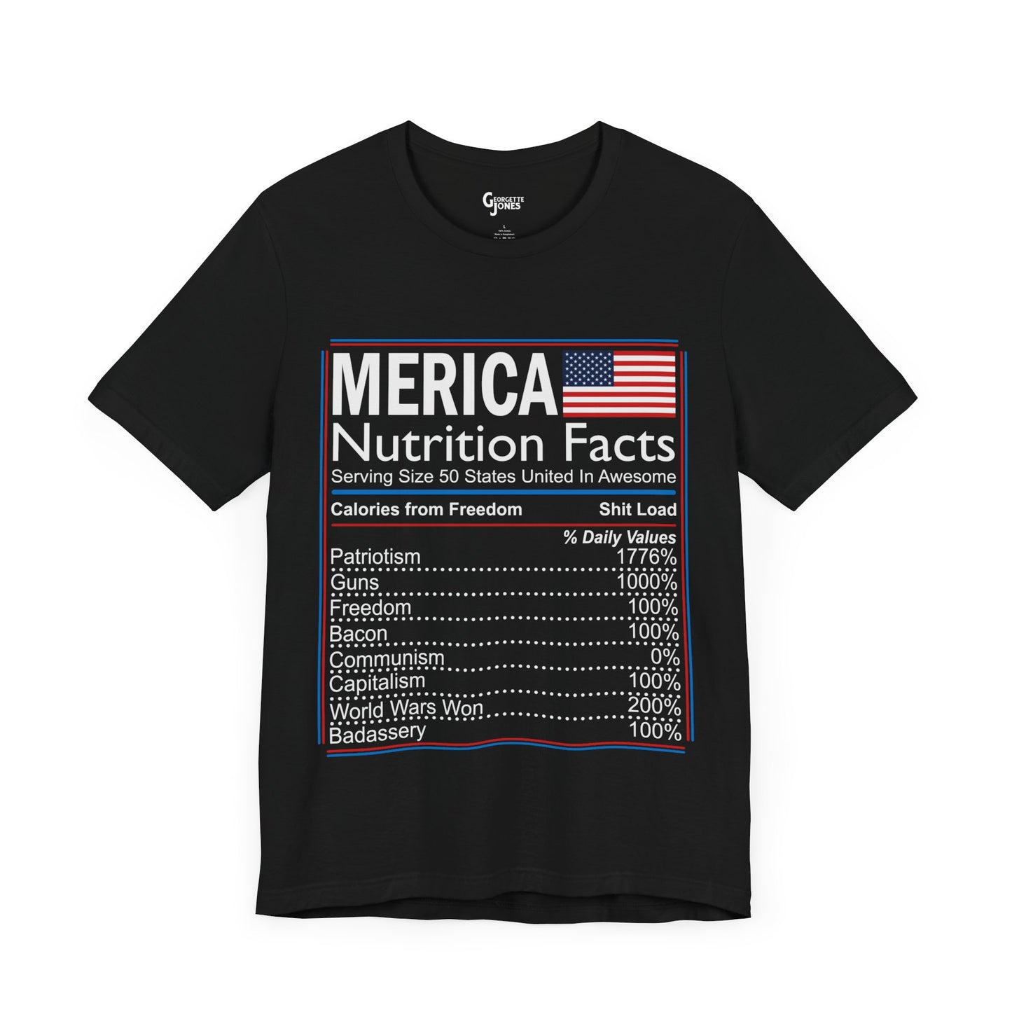 Merica Facts - Unisex T-Shirt