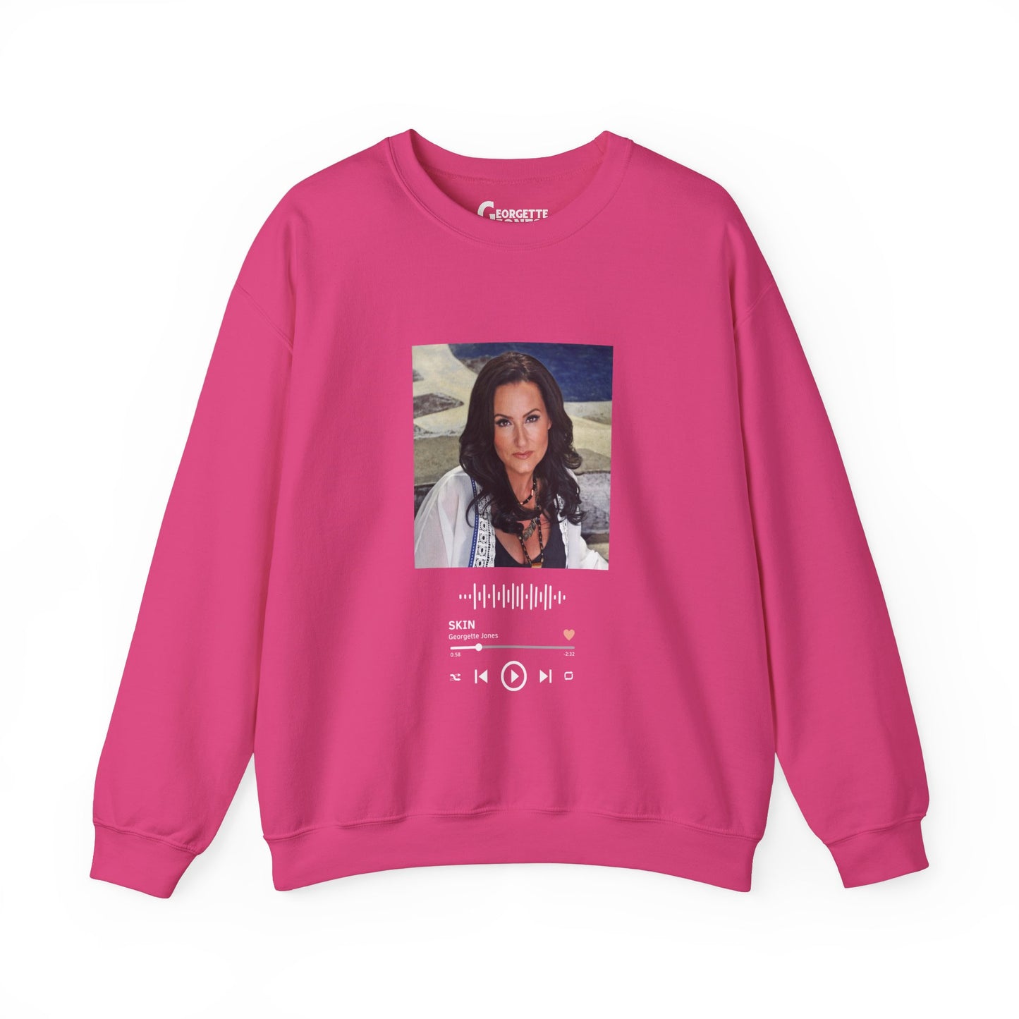 Georgette Jones "SKIN" Unisex Sweatshirt