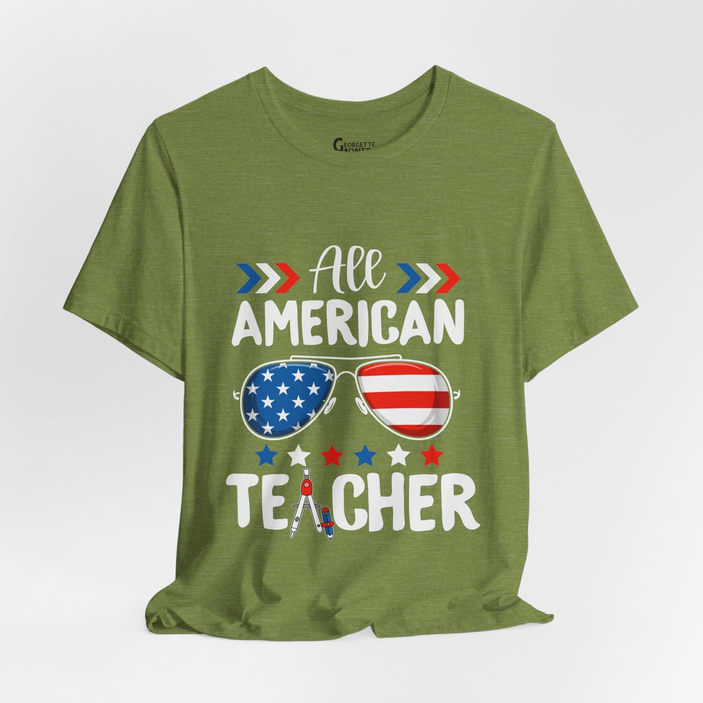 All American Teacher - Unisex T-Shirt