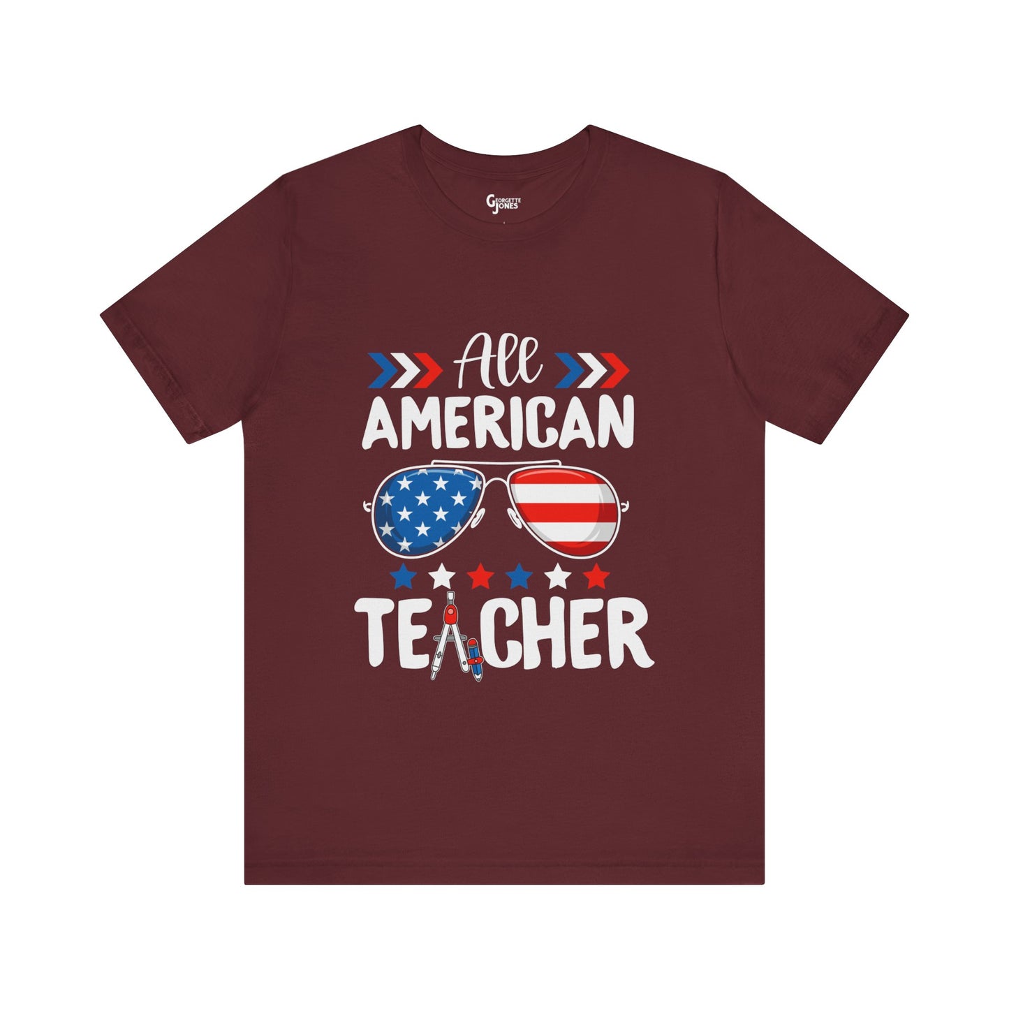 All American Teacher - Unisex T-Shirt