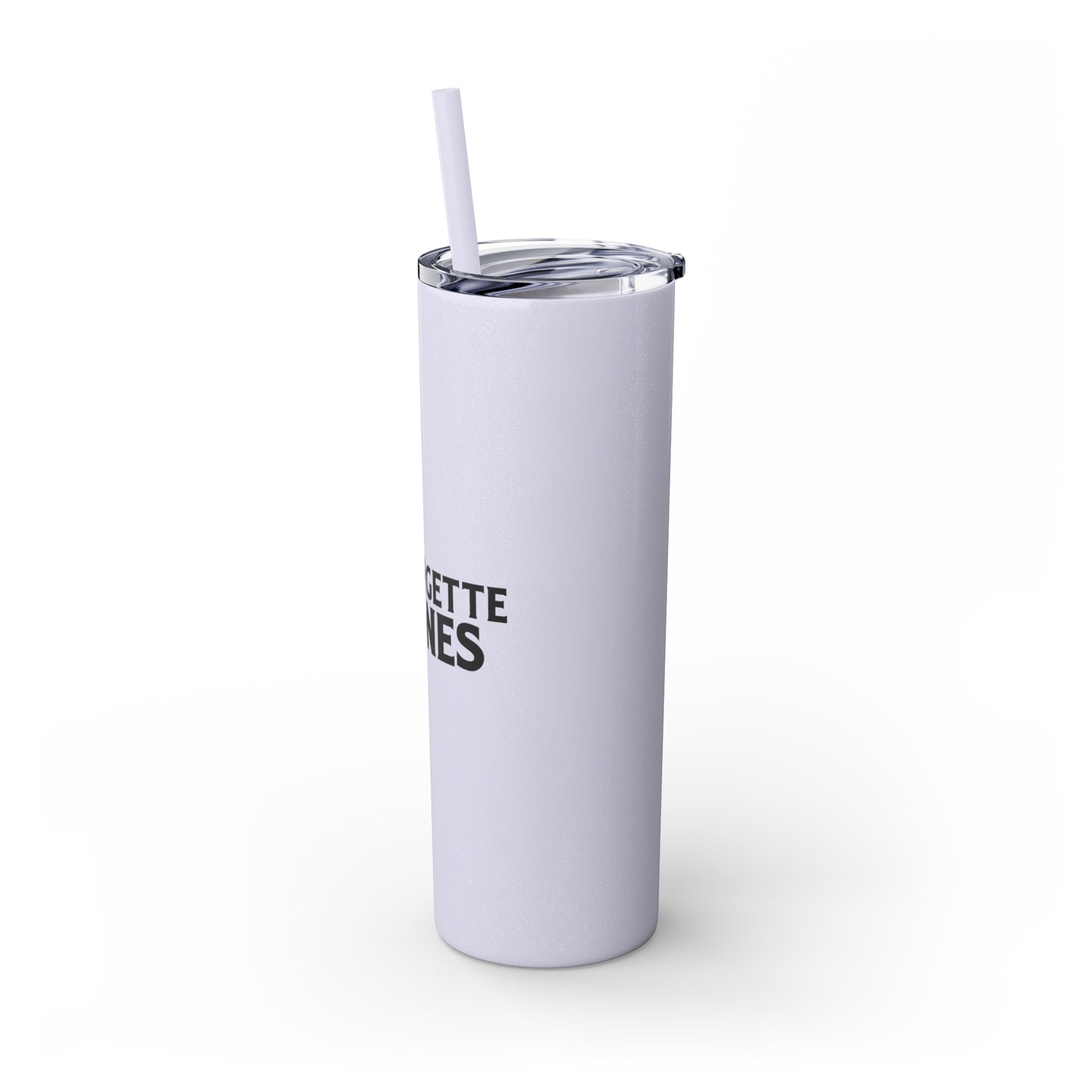Georgette Jones Skinny Tumbler with Straw, 20oz