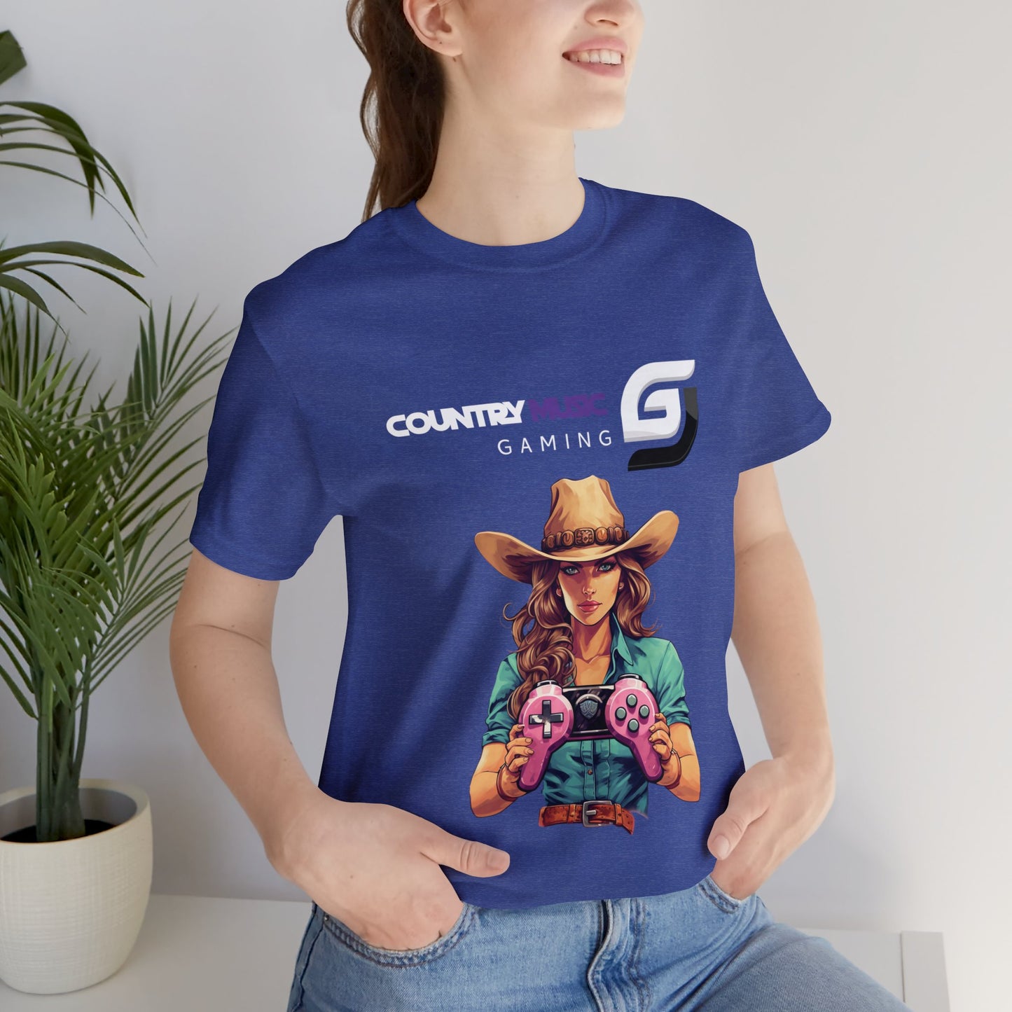 Gaming Cowgirl - Unisex T-Shirt