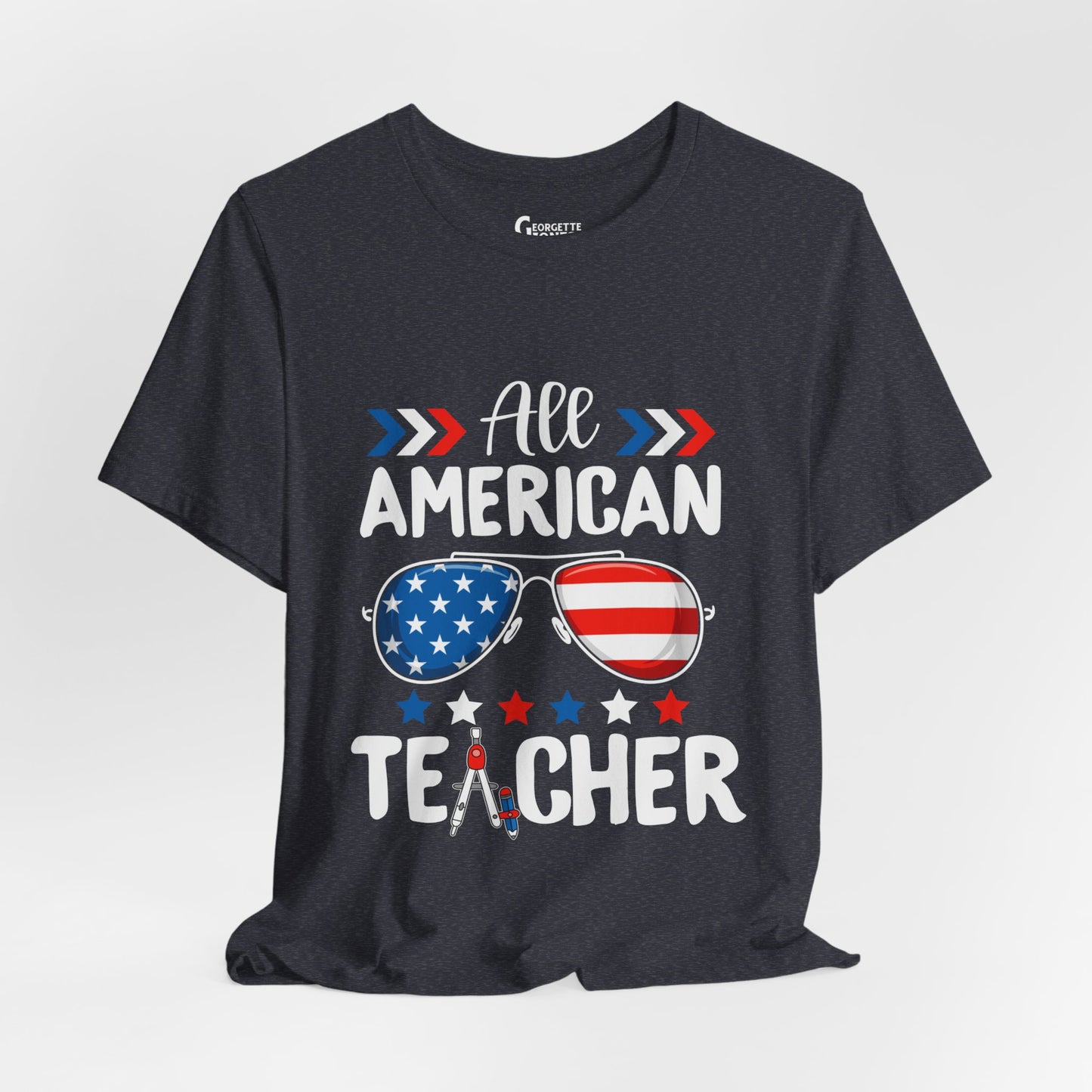 All American Teacher - Unisex T-Shirt
