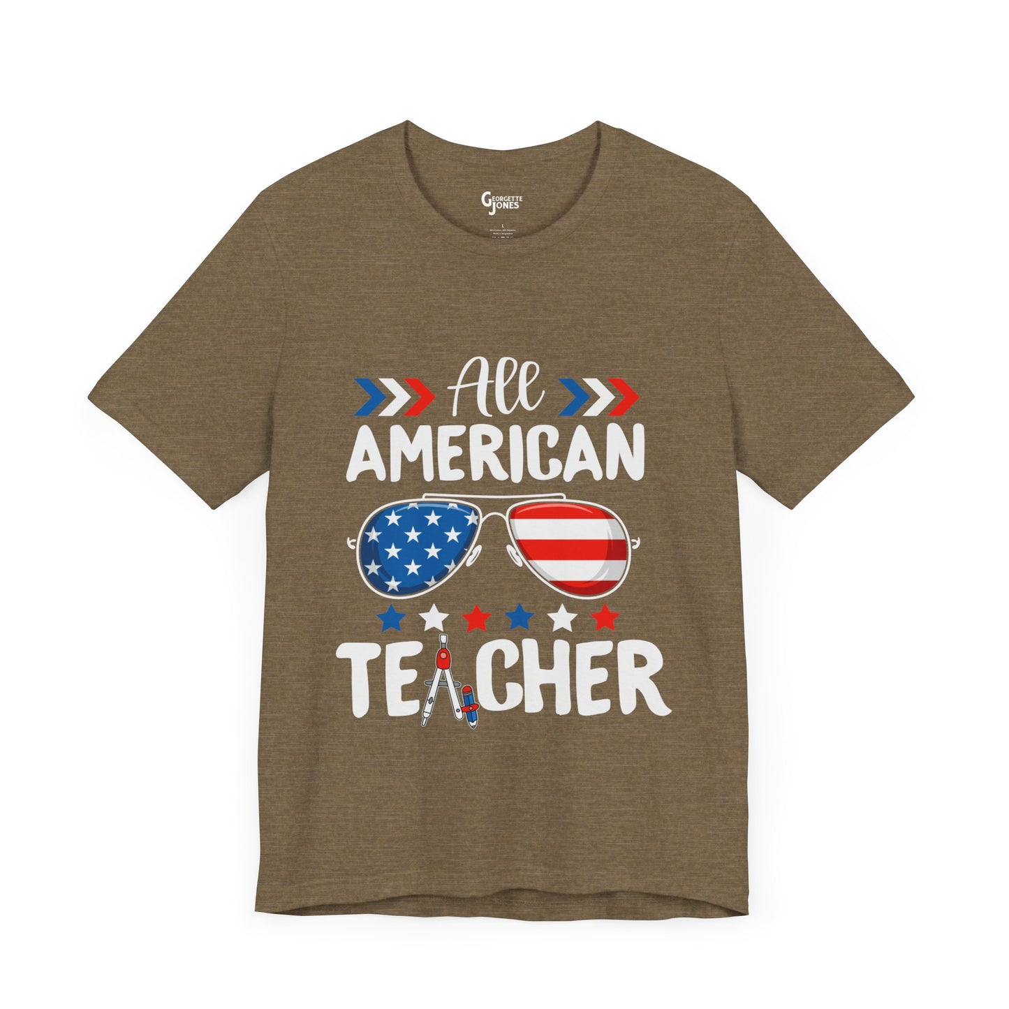 All American Teacher - Unisex T-Shirt