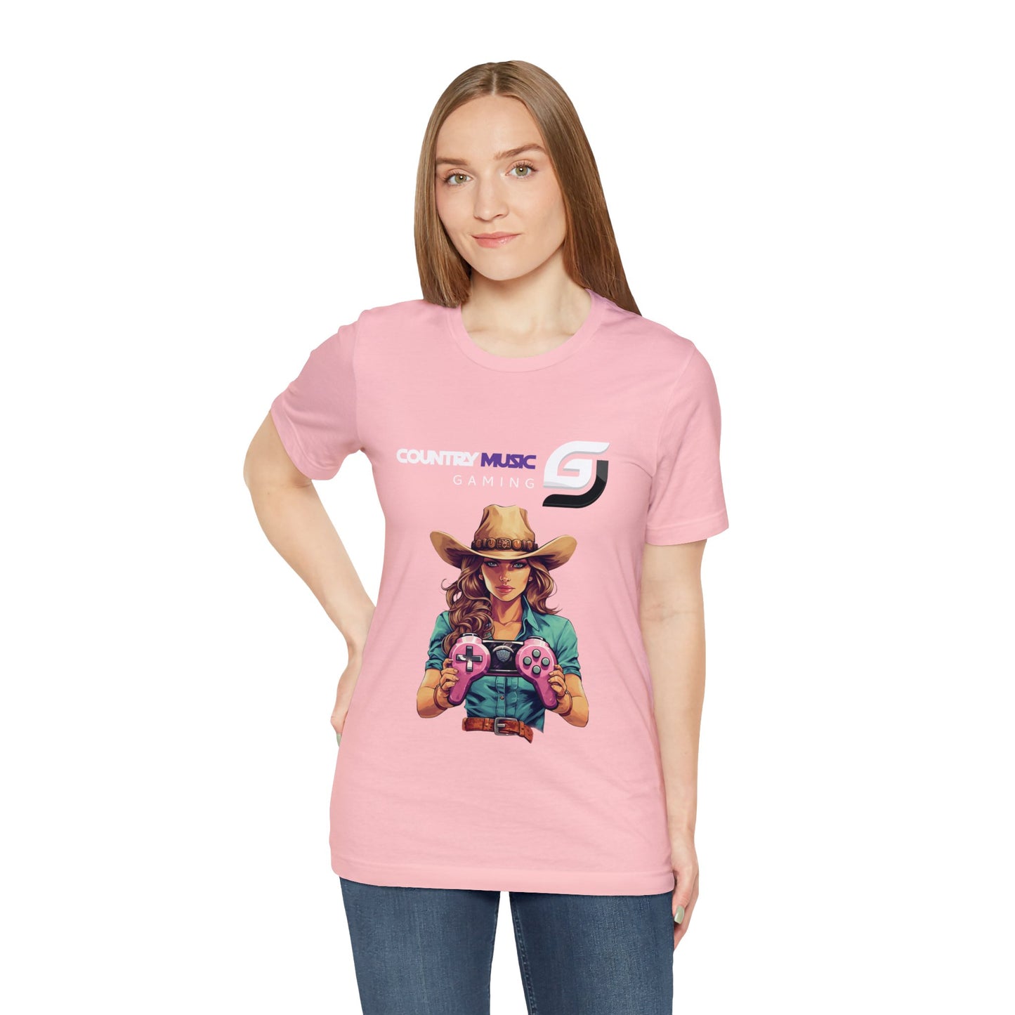 Gaming Cowgirl - Unisex T-Shirt