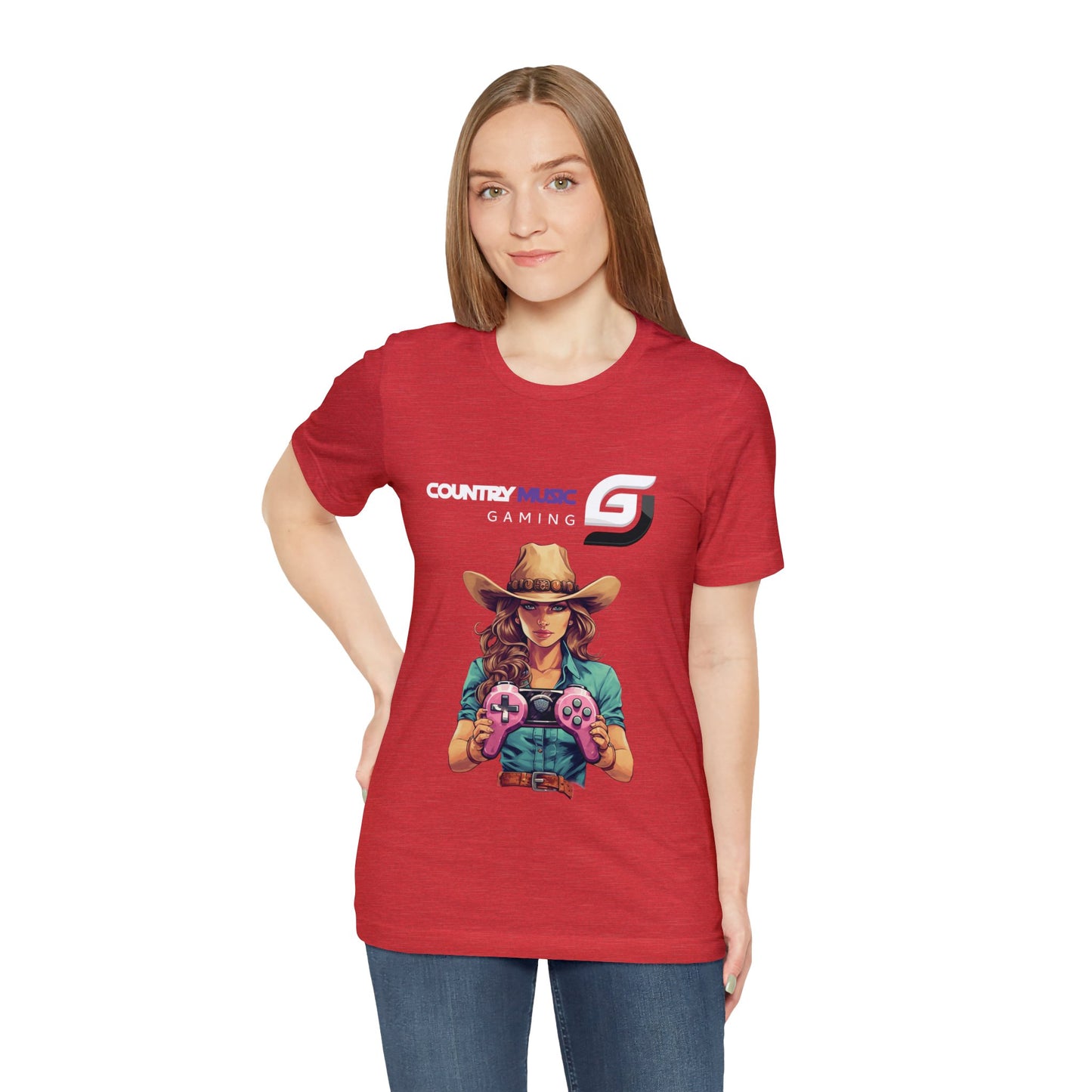 Gaming Cowgirl - Unisex T-Shirt