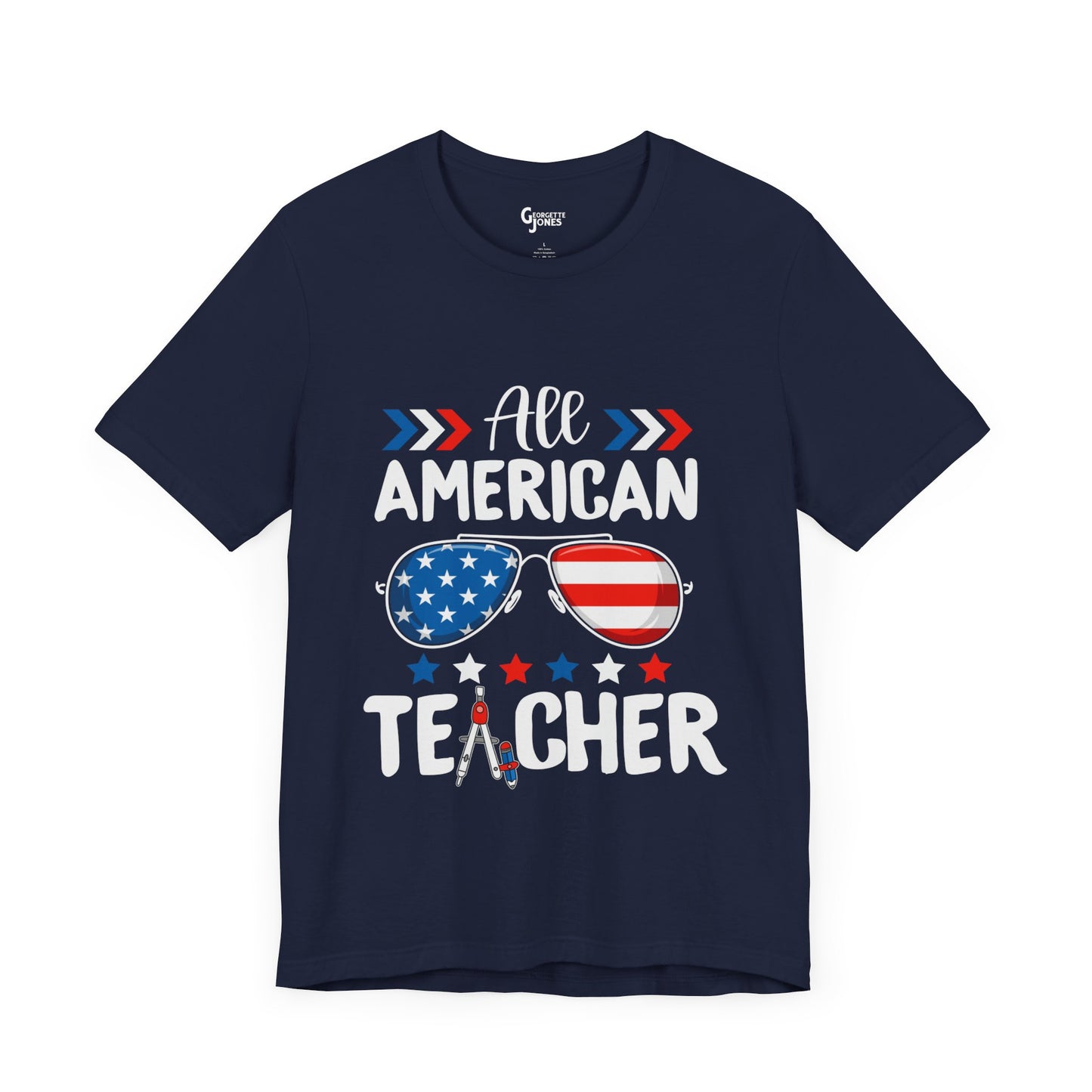 All American Teacher - Unisex T-Shirt