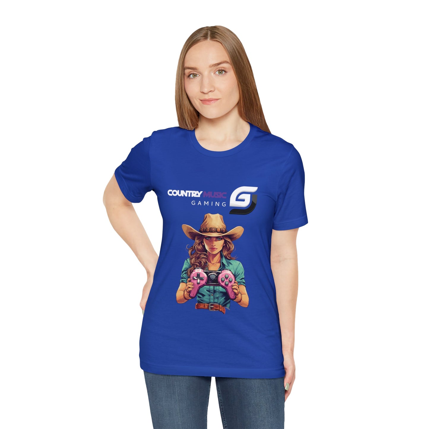 Gaming Cowgirl - Unisex T-Shirt
