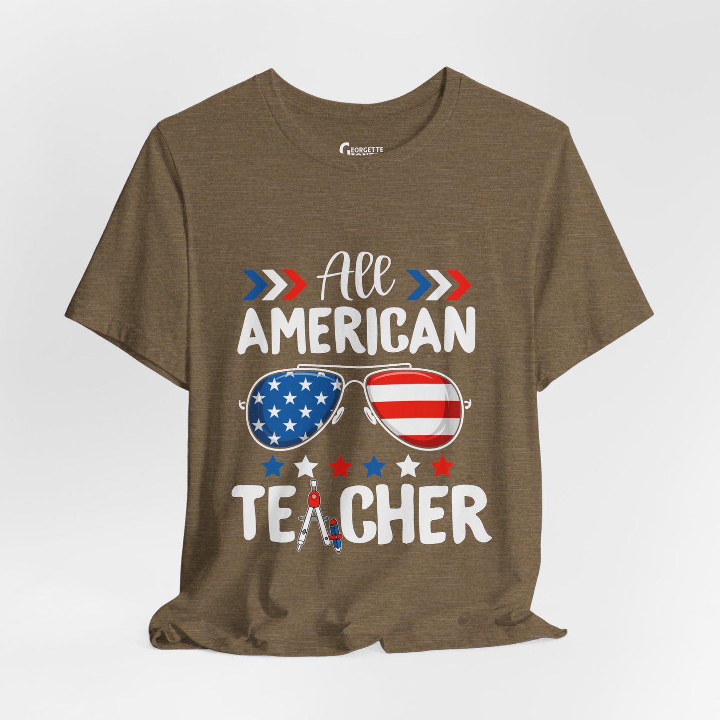 All American Teacher - Unisex T-Shirt