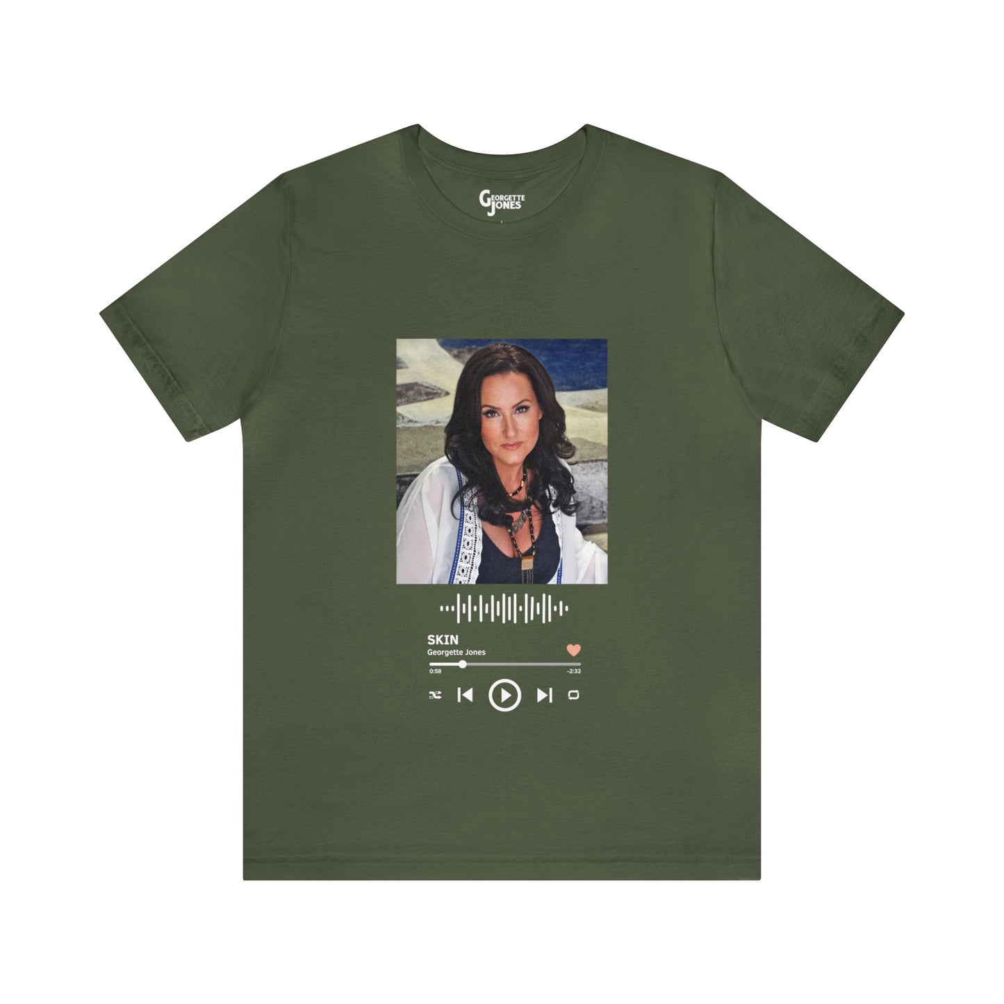 Georgette Jones "SKIN" Unisex T-Shirt