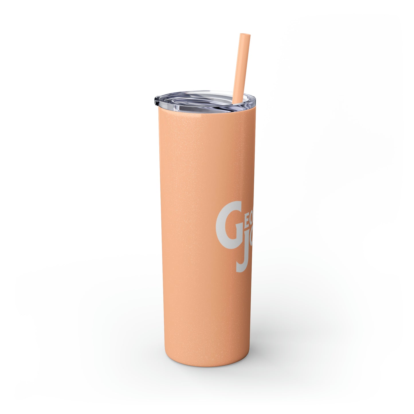 Georgette Jones Skinny Tumbler with Straw, 20oz