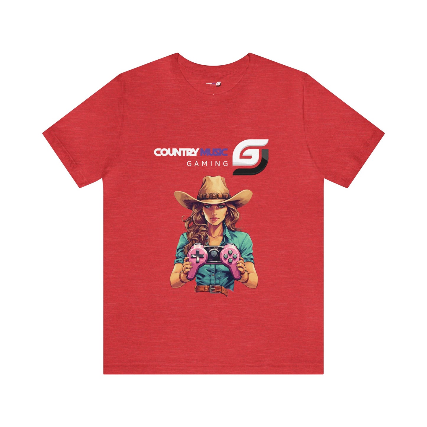 Gaming Cowgirl - Unisex T-Shirt