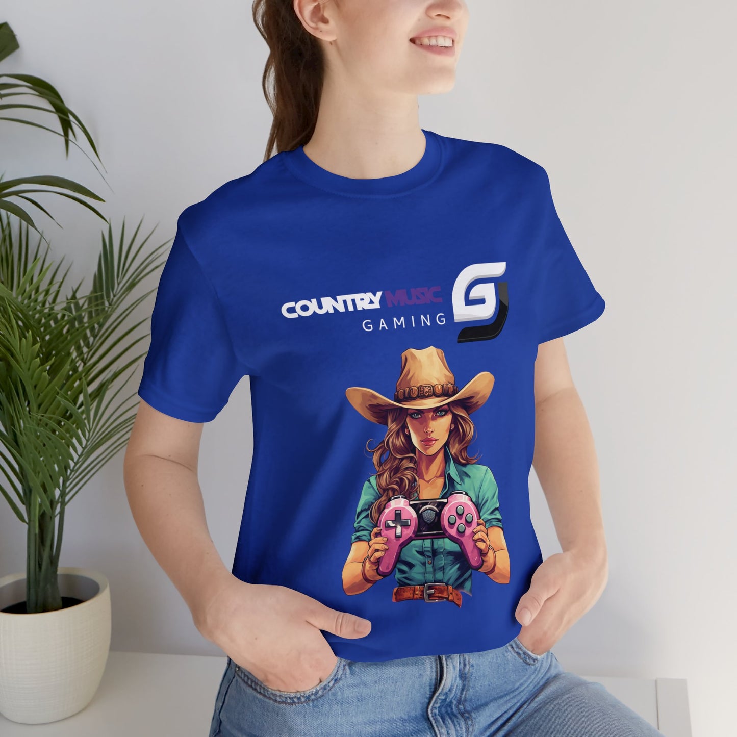 Gaming Cowgirl - Unisex T-Shirt