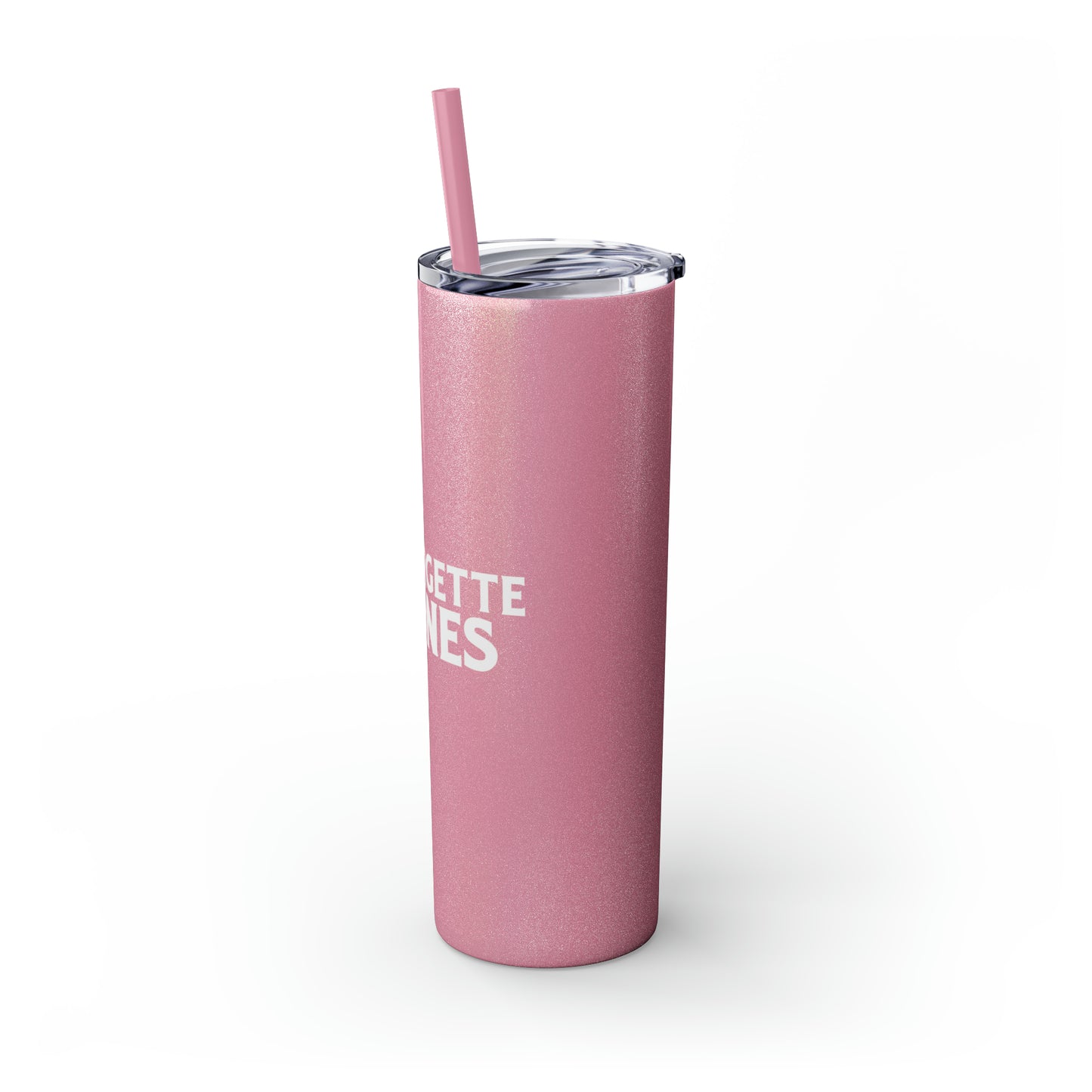 Georgette Jones Skinny Tumbler with Straw, 20oz