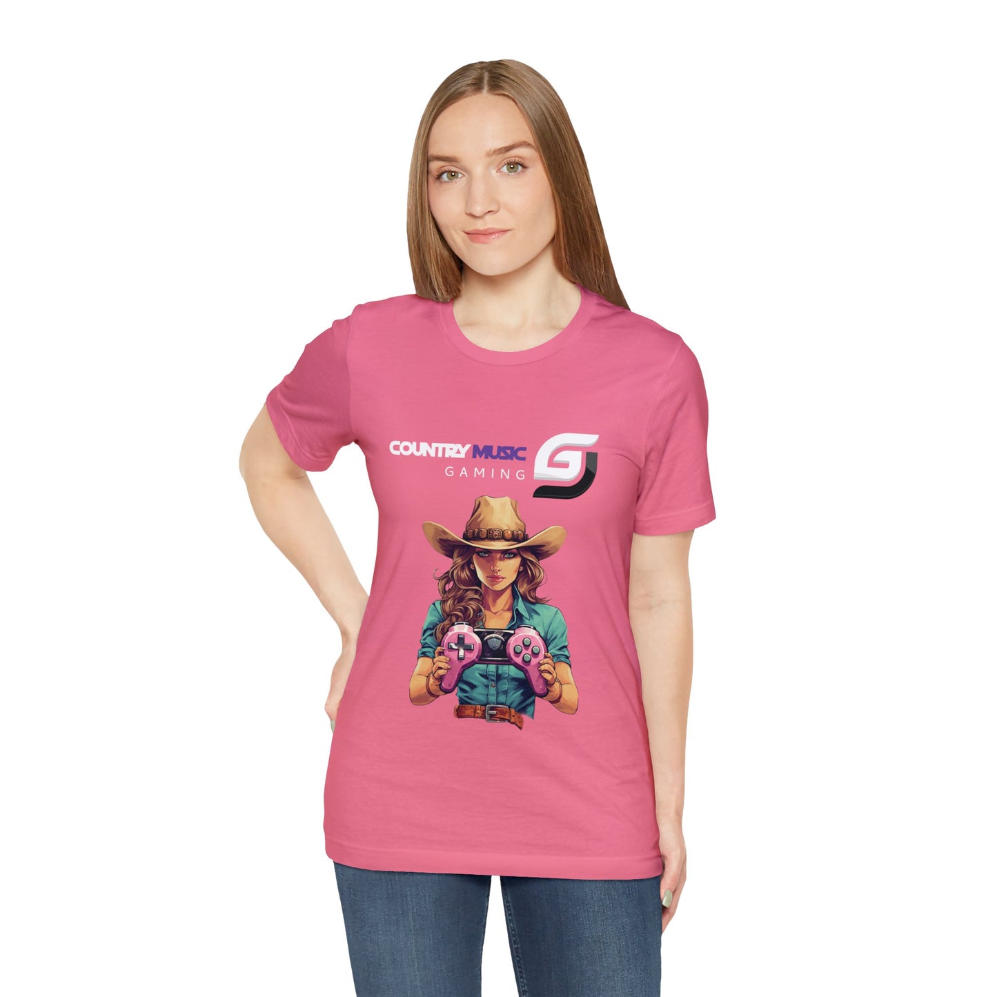 Gaming Cowgirl - Unisex T-Shirt
