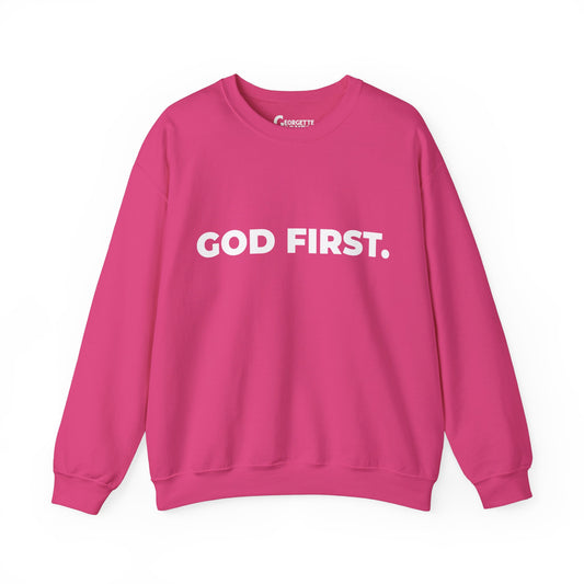GOD FIRST - Unisex Sweatshirt