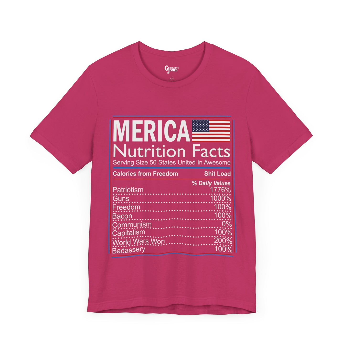 Merica Facts - Unisex T-Shirt