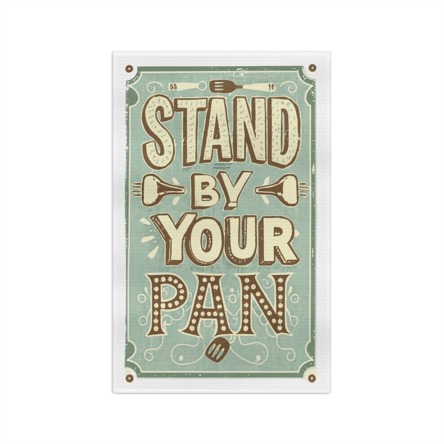 Stand By Your Pan Tea Towel