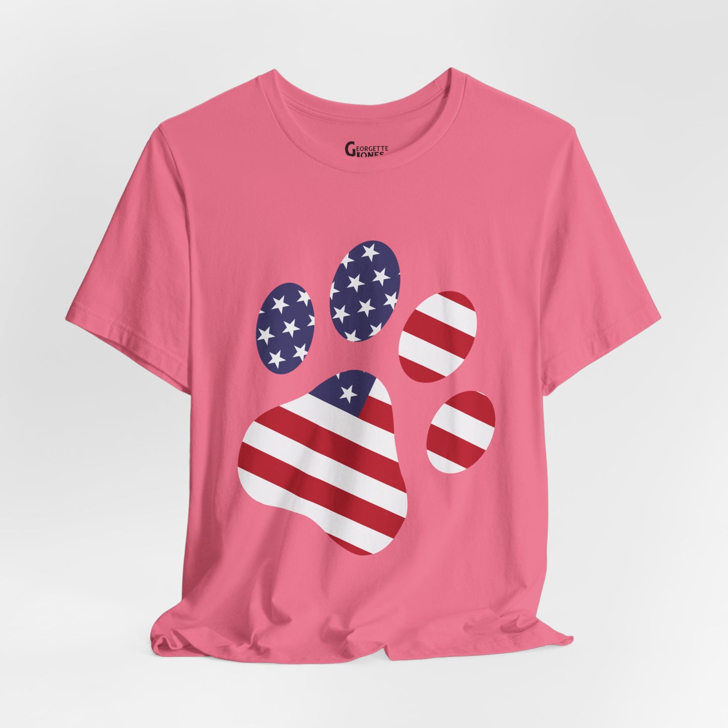 Paw Print Flag - Unisex T-Shirt