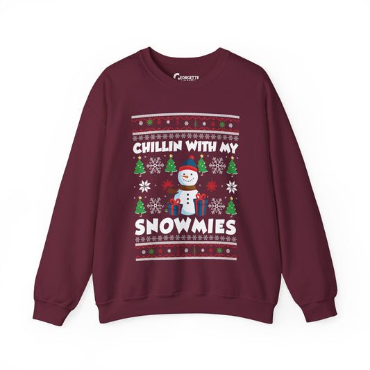 Chilling with the Snowmies Sweatshirt