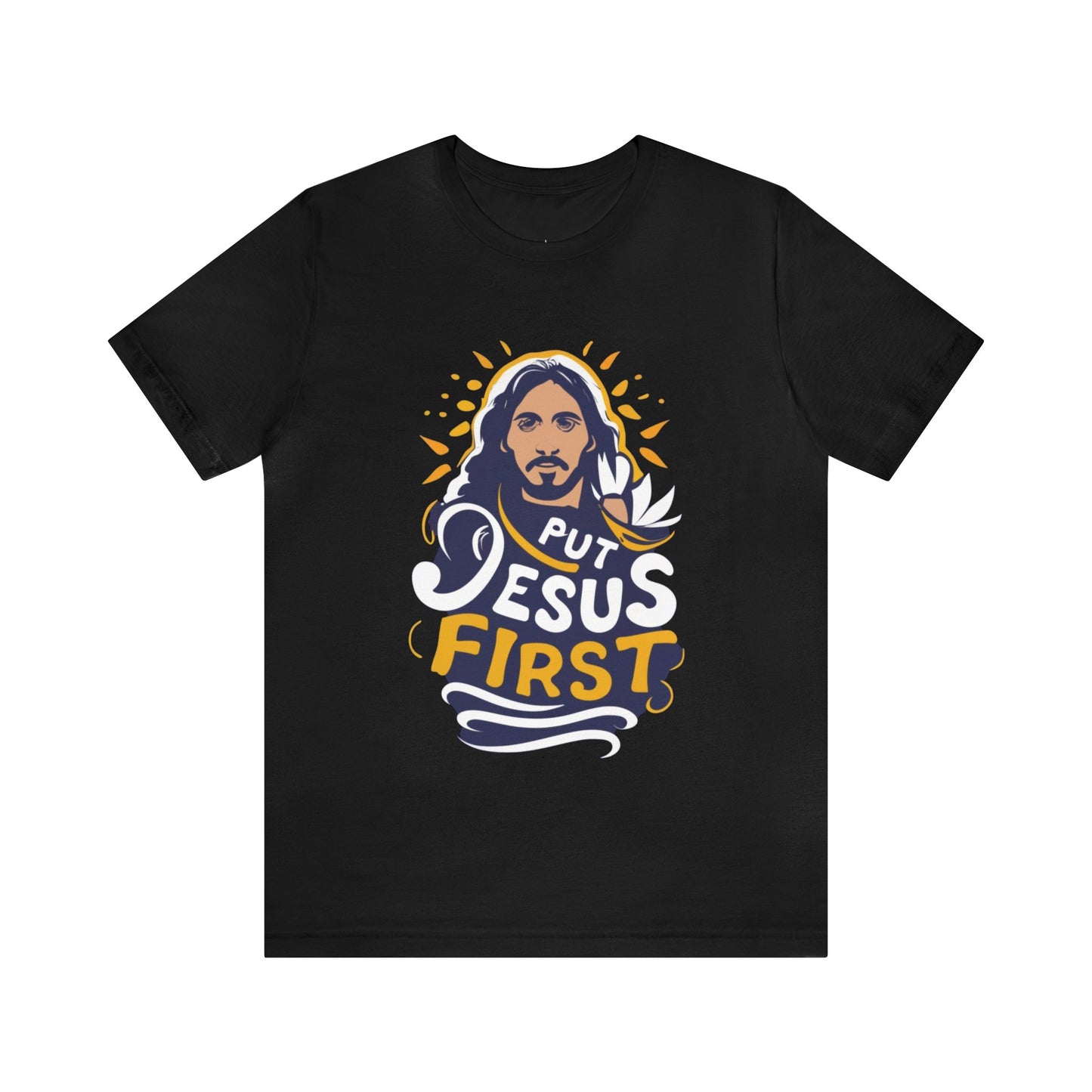 Put Jesus First v3 - Unisex T-shirt
