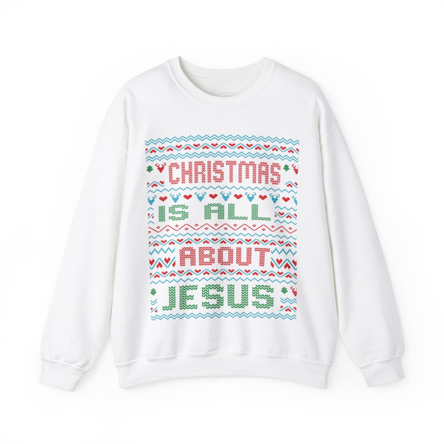 Christmas Is All About Jesus Sweatshirt