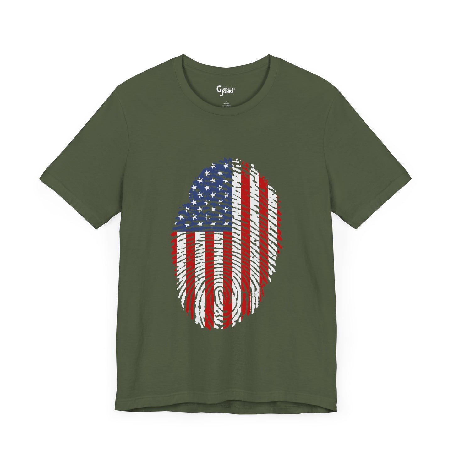 Thumbprint Flag - Unisex T-Shirt