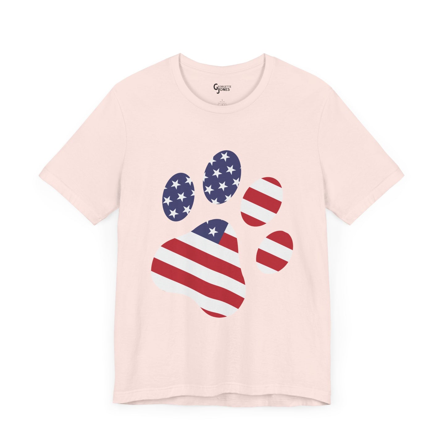 Paw Print Flag - Unisex T-Shirt