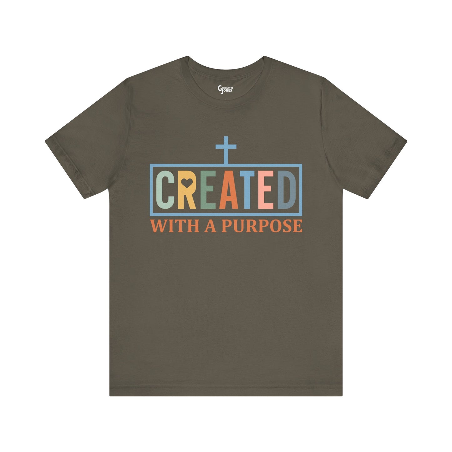 Created with a Purpose - Unisex T-Shirt