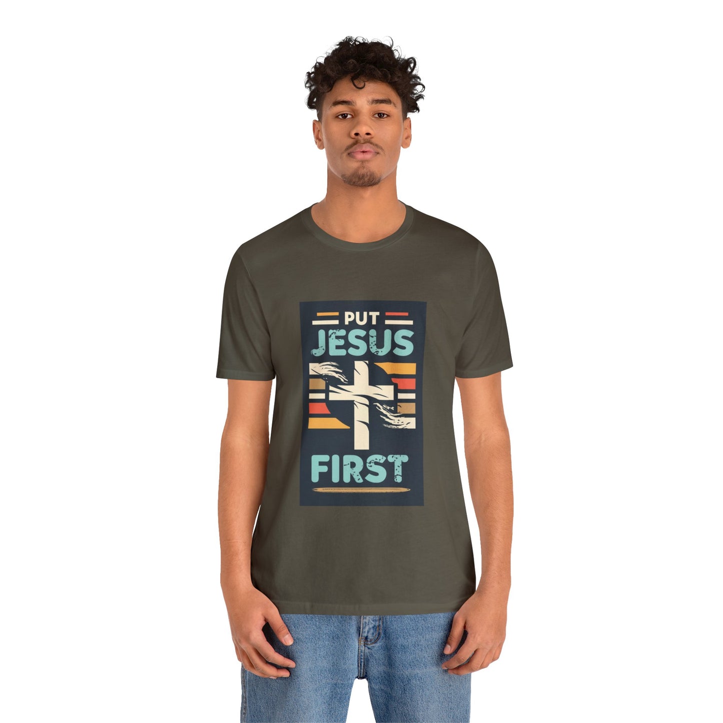 Put Jesus First - Unisex T-Shirt