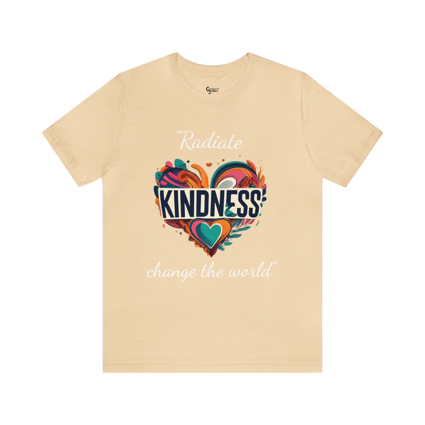 Radiate Kindness, Change the World - Unisex T-shirt