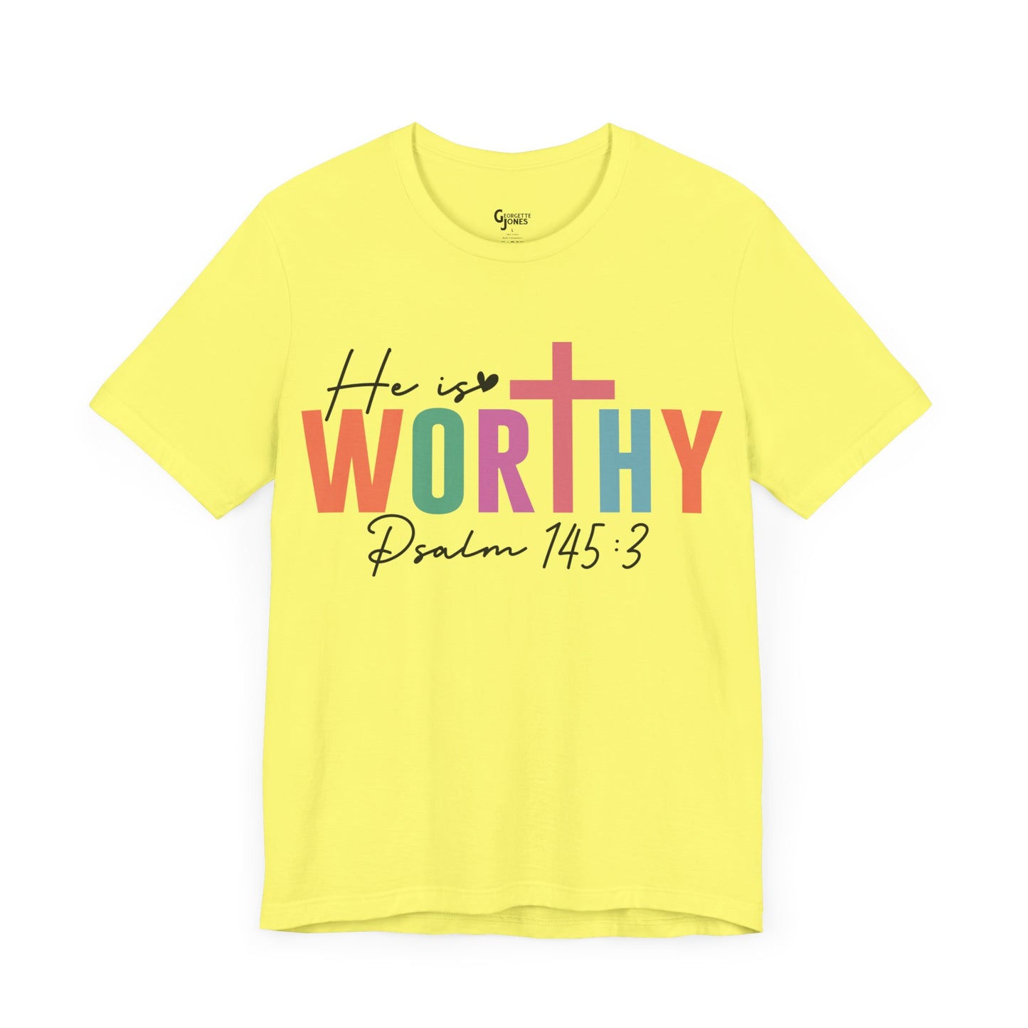 He is worthy - Unisex T-shirt