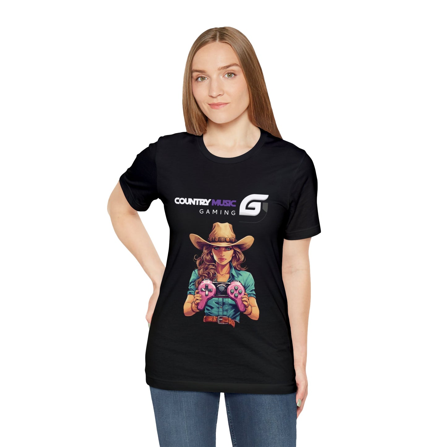 Gaming Cowgirl - Unisex T-Shirt