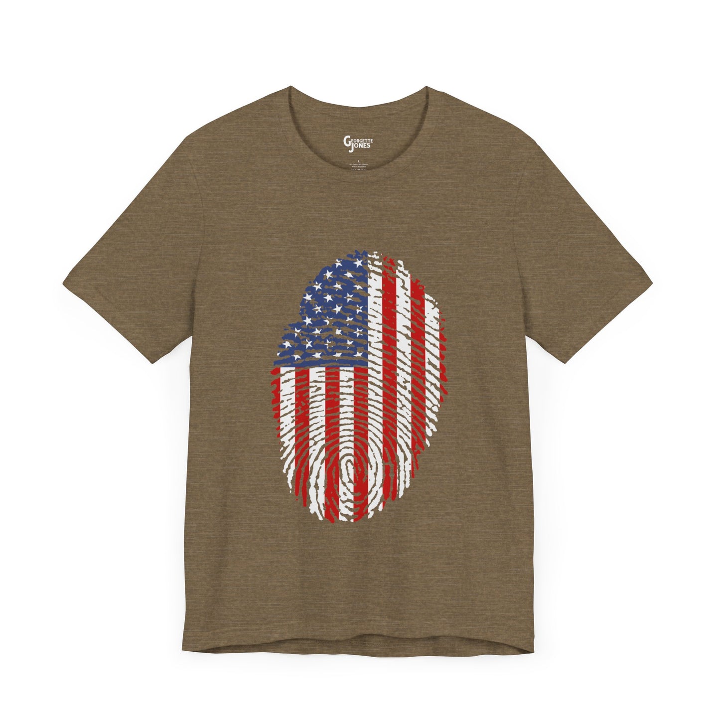 Thumbprint Flag - Unisex T-Shirt