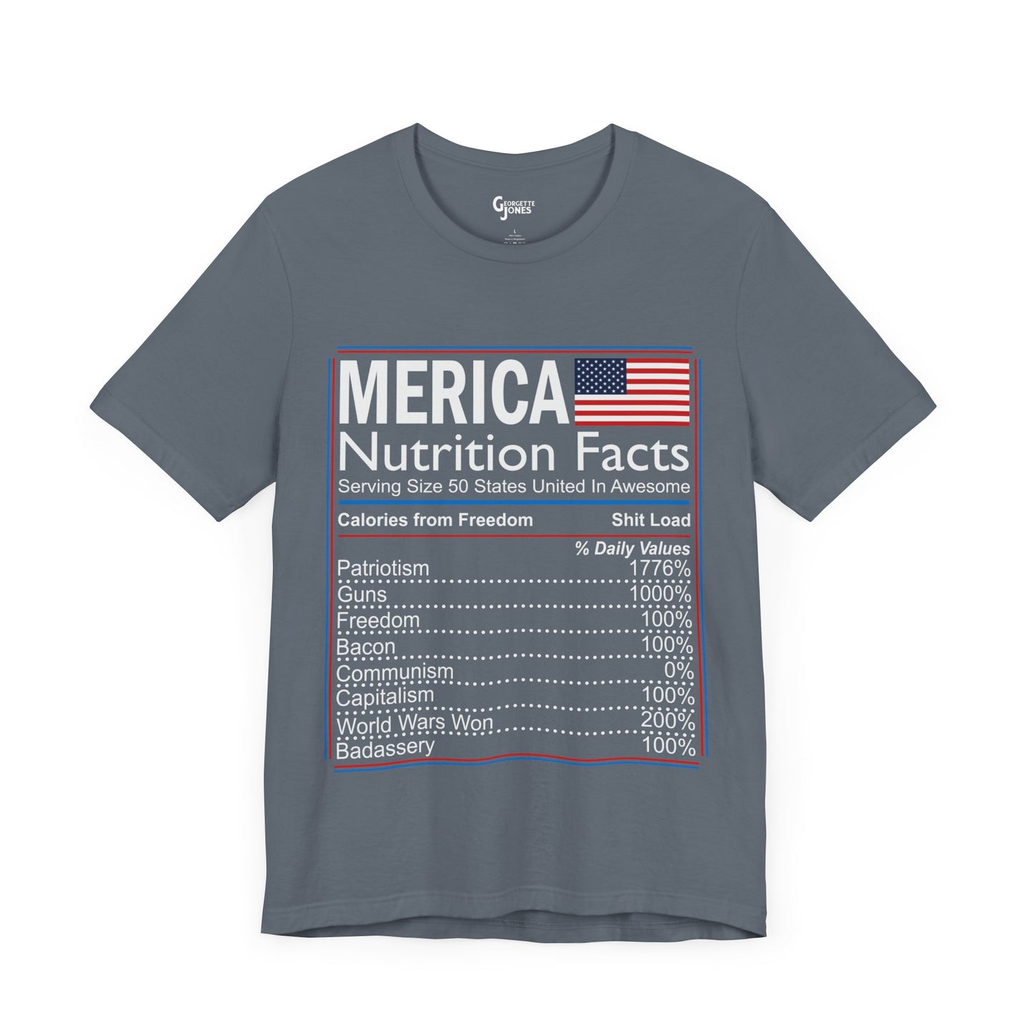 Merica Facts - Unisex T-Shirt