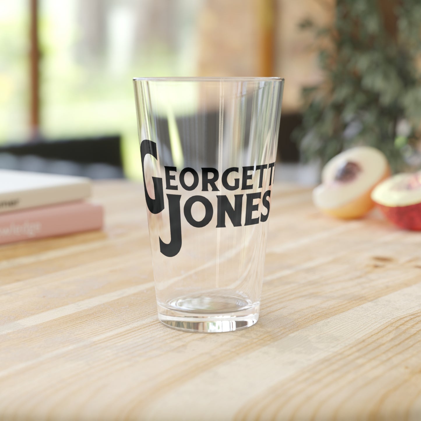 Georgette Jones Pint Glass, 16oz