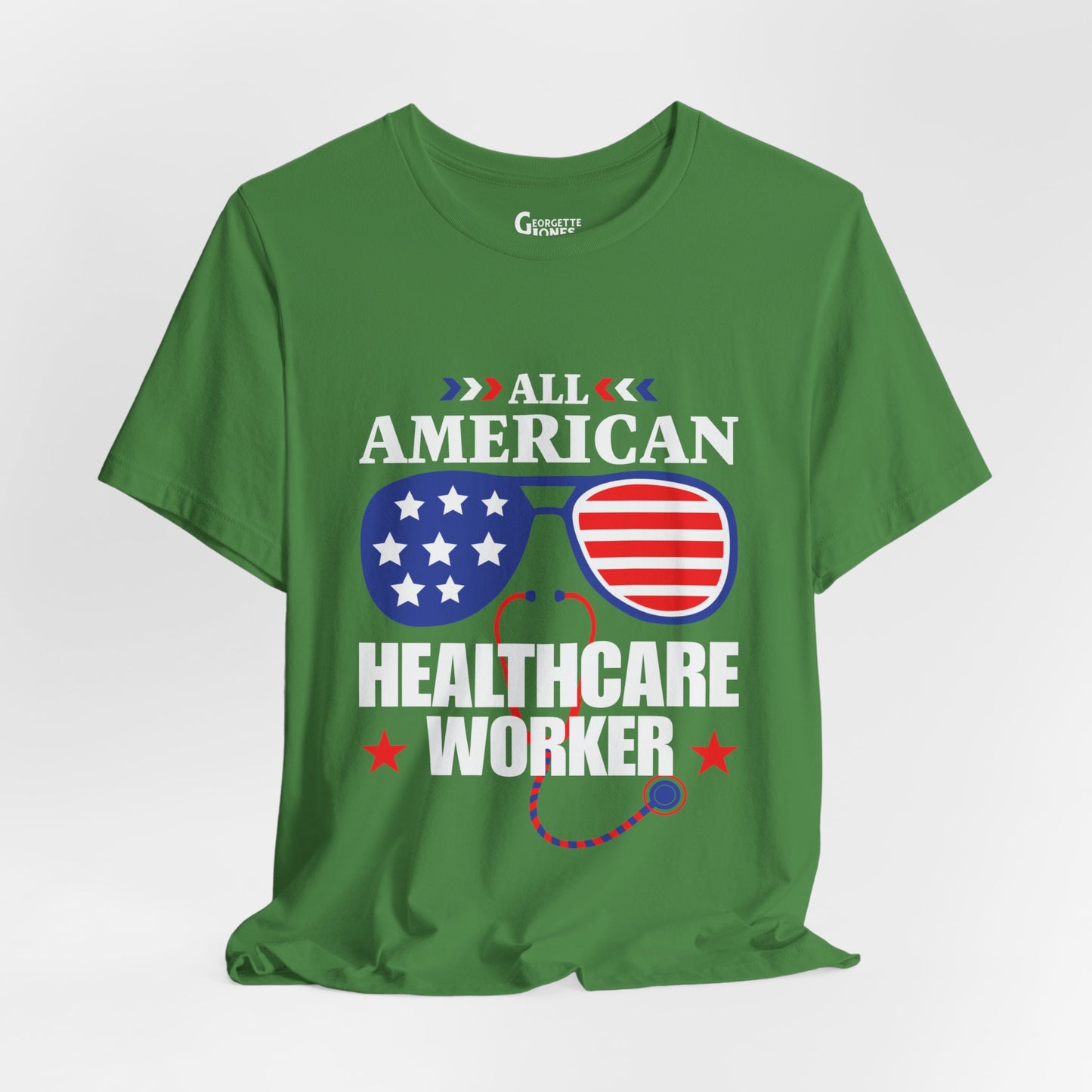 All American Healthcare Worker - Unisex T-Shirt