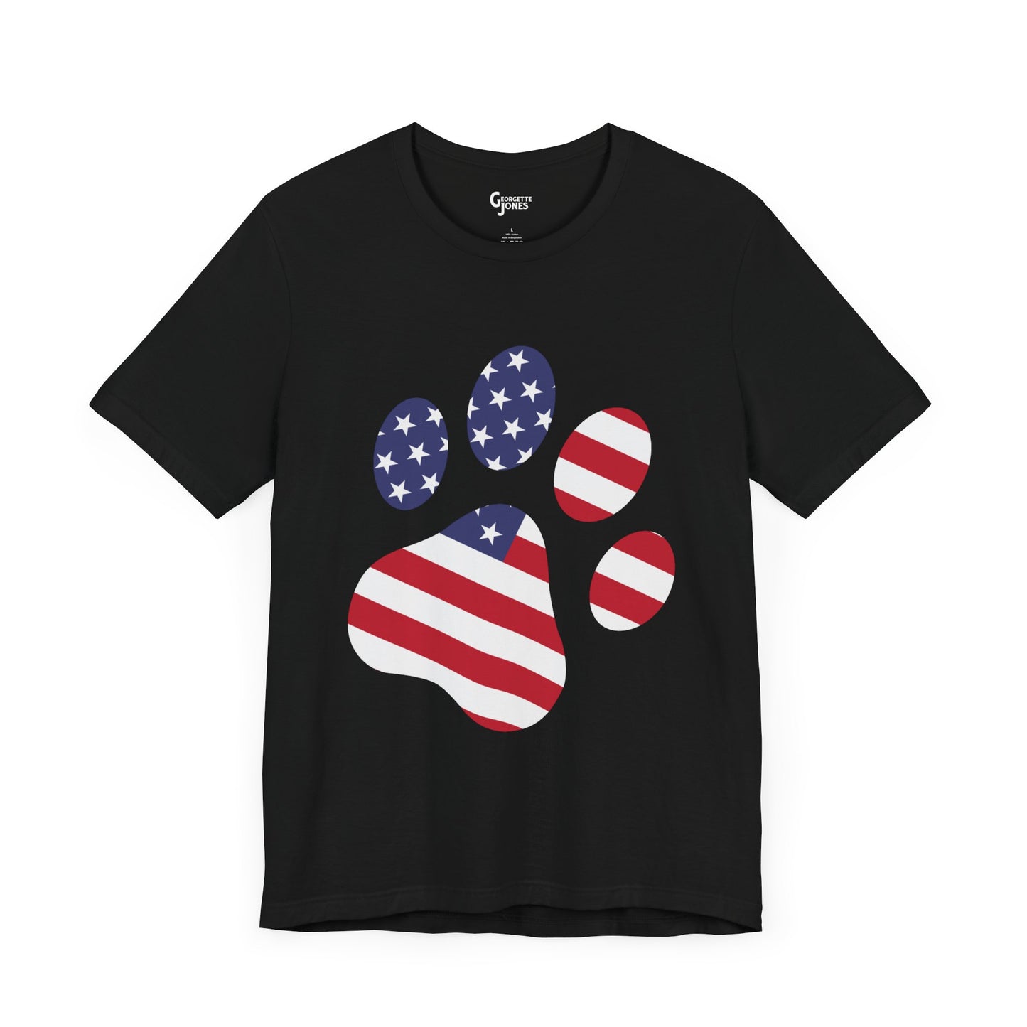 Paw Print Flag - Unisex T-Shirt