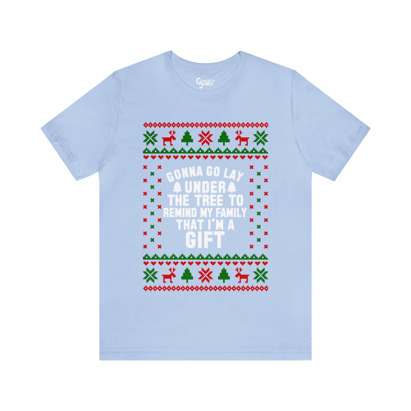 Gift Under The Tree Ugly Christmas Unisex T-shirt